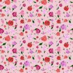 SMD original art of Roses on Blush.